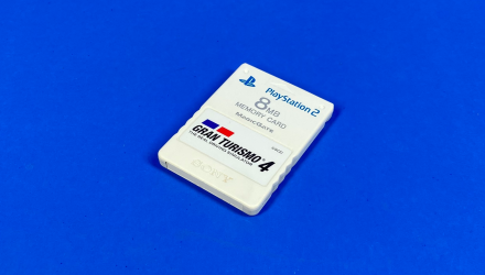 Карта Пам'яті Sony PlayStation 2 SCPH-10020 Gran Turismo 4 Limited Edition 8MB White Б/У - Retromagaz, image 1