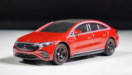 Машинка Premium Matchbox 2022 Mercedes-Benz EQS Collectors 1:64 HVW23 Red - Retromagaz, image 2