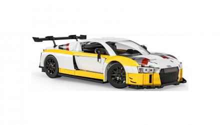 Конструктор Hot Wheels Mattel Brick Shop Hot Wheels ‘15 Audi R8 Lms 820 Деталей JFT18 White - Retromagaz, image 2