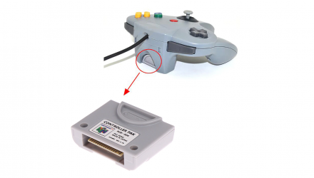 Карта Пам'яті RMC N64 Controller Pak 32KB Light Grey Новий - Retromagaz, image 1