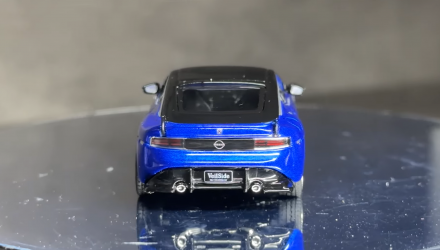 Машинка Premium Tarmac Works Nissan VeilSide FFZ400 Fairlady Z Blue GLOBAL64 1:64 T64G-074-BL Blue - Retromagaz, image 5