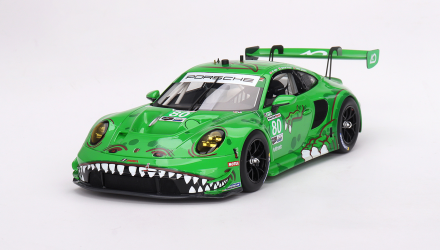 Машинка Premium MINI GT Porsche 911 GT3 R #80 2023 IMSA Sebring 12Hr 1:64 MGT00713-MJ Green - Retromagaz, image 1