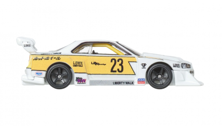 Машинка Premium Hot Wheels LB-ER34 Super Silhouette Nissan Skyline Silhouettes 1:64 JBK59 White - Retromagaz, image 3