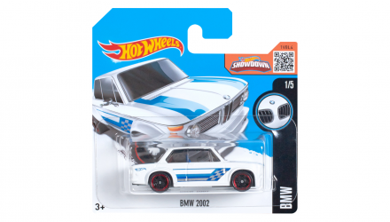 Машинка Базова Hot Wheels BMW 2002 BMW 1:64 DHX60 White - Retromagaz, image 1