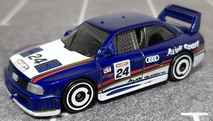 Машинка Premium Hot Wheels Audi '90 Quattro Turbo 1:64 HTC64 Blue - Retromagaz, image 2