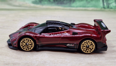 Машинка Базова Hot Wheels Pagani Zonda R Race Day 1:64 HTC78 Red - Retromagaz, image 4