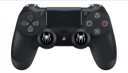 Набор Накладки на Стики 2шт 2шт RMC Spider-Man PlayStation 5 4 3 2 1 Xbox Series One 360 Switch 2 Black White - Retromagaz, image 2