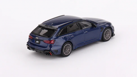 Машинка Premium MINI GT Audi ABT RS6-R 1:64 Blue - Retromagaz, image 3