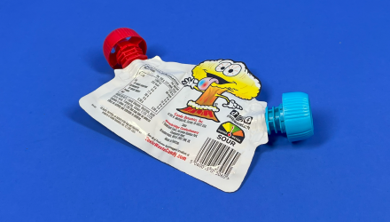 Набор Цукерки Рідкі 4шт Toxic Waste Slime Licker Double Play Blue Razz Strawberry 40g - Retromagaz, image 4