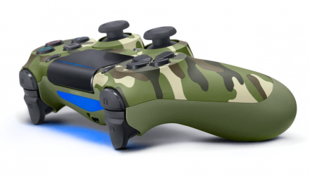 Геймпад Бездротовий Sony PlayStation 4 DualShock 4 Version 2 Green Camo Б/У Відмінний - Retromagaz, image 1