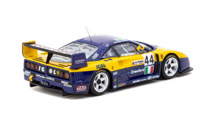 Машинка Premium Tarmac Works Ferrari F40 GTE 24h of Le Mans 1996 1:64 T64-088-96LM44 Blue - Retromagaz, image 2