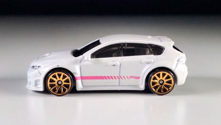 Машинка Базовая Hot Wheels Subaru WRX STI J-Imports 1:64 HKK62 White - Retromagaz, image 4