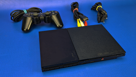 Консоль Sony PlayStation 2 Slim SCPH-9xxx Chip Black Б/У Нормальный - Retromagaz, image 3