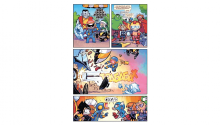 Комикс Громадный Малый Marvel: Мстители Против Людей Икс. Выпуск 1 Скотти Янг, Жан-Франсуа Больйо - Retromagaz, image 3