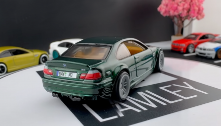 Машинка Premium Hot Wheels BMW M3 Power Trip 1:64 JKF30 Green - Retromagaz, image 2