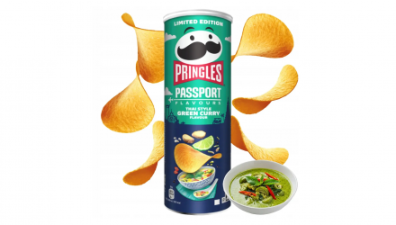 Чипси Pringles Passport Flavours Thai Style Green Curry 165g - Retromagaz, image 3