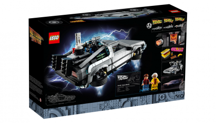 Набор Lego Icons Back to the Future Time Machine 10300 Новый Поврежденная Упаковка - Retromagaz, image 1