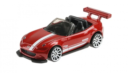 Машинка Базова Hot Wheels '15 Mazda MX-5 Miata Then and Now 1:64 GTB35 Red - Retromagaz, image 4