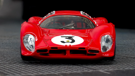 Машинка Premium Hot Wheels 1967 Ferrari 330 P4 Elite 64 1:64 JCP47 Red - Retromagaz, image 5