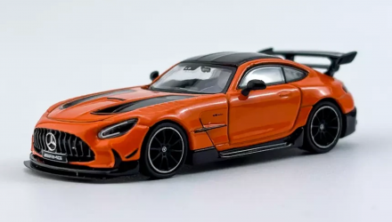 Машинка Premium Tarmac Works Mercedes-Benz AMG GT Black Series GLOBAL64 1:64 T64G-042-OR Orange - Retromagaz, image 2