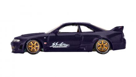 Машинка Premium Kaido House x MiNI GT Nissan GT-R (R33) Active Carbon R V2 1:64 KHMG163-CH Purple - Retromagaz, image 3