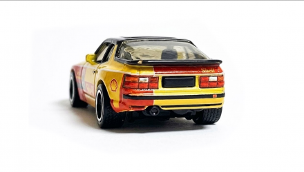 Машинка Premium 2шт Hot Wheels 2008 Porsche Cayenne та HW Rally Trailer '89 Porsche 944 Turbo Team Transport 1:64 JHX96 Black - Retromagaz, image 3
