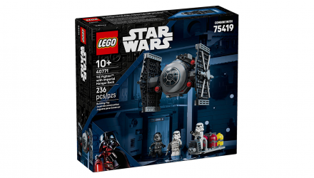 Конструктор Lego TIE Fighter with Imperial Hangar Rack Star Wars 40771 Новий - Retromagaz, image 1
