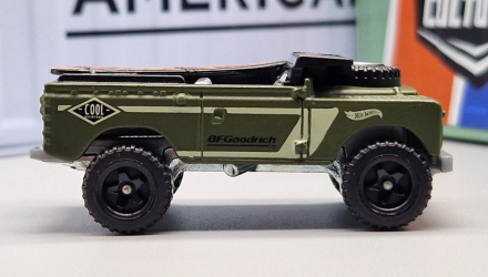 Машинка Базова Hot Wheels Land Rover Series II Baja Blazers 1:64 HKG65 Green - Retromagaz, image 5