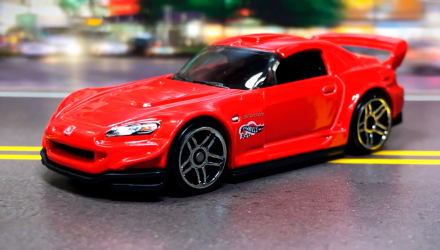 Машинка Базовая Hot Wheels Honda S2000 J-Imports 1:64 HCX25 Red - Retromagaz, image 2