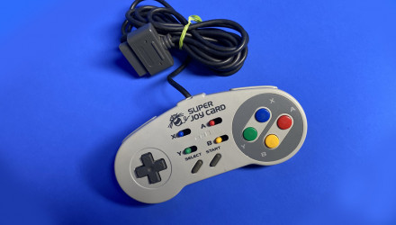 Геймпад Дротовий Hudson Soft SNES HC-691 FAT Super Joy Card Turbo Pad Grey 2.2m Б/У - Retromagaz, image 2