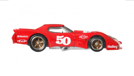 Машинка Premium Hot Wheels '76 Greenwood Corvette Vintage Racing Club 1:64 JKF24 Red - Retromagaz, image 3