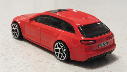 Машинка Базовая Hot Wheels '17 Audi RS 6 Avant Factory Fresh 1:64 FJW00 Red - Retromagaz, image 3