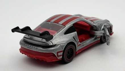 Машинка Premium Majorette 911 GT3 Cup (992) Bright Trace 1:58 209R-2 Silver - Retromagaz, image 2