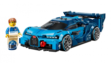 Конструктор Lego Спортивний Автомобіль Bugatti Vision Gran Turismo Hyper Speed Champions 77253 Новий - Retromagaz, image 2