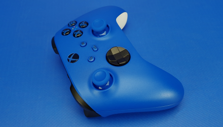 Набор Геймпад Беспроводной Microsoft Xbox Series Controller Shock Blue Новый  + Аккумулятор Play and Charge Kit + Кабель USB Type-C Black - Retromagaz, image 5