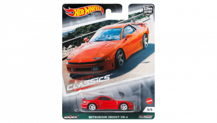 Машинка Premium Hot Wheels Mitsubishi 3000GT VR-4 Modern Classics 1:64 GRJ90 Red - Retromagaz, image 1