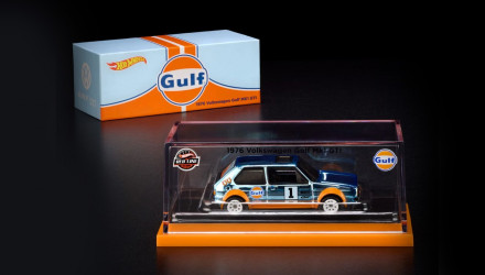 Машинка Premium Hot Wheels 1976 Volkswagen Golf MK1 GTI Red Line Club RLC 1:64 JJY63 Blue - Retromagaz, image 7