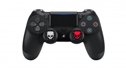 Накладки на Стіки 4шт Geekshare PlayStation 5 4 3 2 1 Xbox Series One 360 Switch 2 Red Black - Retromagaz, image 2