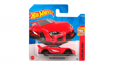 Машинка Базова Hot Wheels '20 Toyota GR Supra Then and Now 1:64 HCT62 Red - Retromagaz, image 1