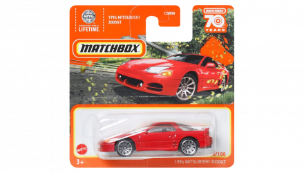 Машинка Большой Город Matchbox 1994 Mitsubishi 3000GT Highway 1:64 HLC80 Red - Retromagaz, image 1