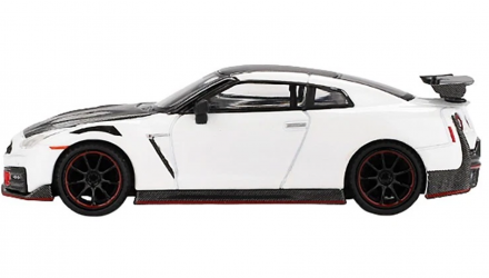 Машинка Premium MINI GT Nissan GT-R Nismo 2024 1:64 MGT01045-CH White - Retromagaz, image 4