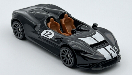 Машинка Базовая Hot Wheels McLaren Elva Exotics 1:64 HCT09 Black - Retromagaz, image 5