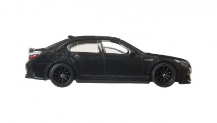 Машинка Premium Hot Wheels 2010 BMW M5 E60 Fast & Furious 1:64 JHW62 Black - Retromagaz, image 3