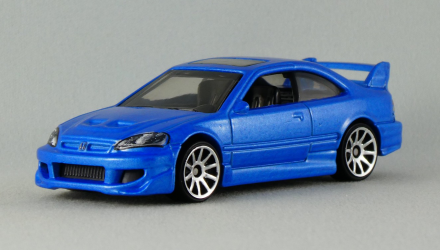 Машинка Базова Hot Wheels Honda Civic Si Factory Fresh 1:64 GRY27 Light Blue - Retromagaz, image 2