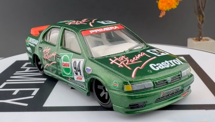 Машинка Premium Hot Wheels '94 Nissan Primera Boulevard 1:64 JBL31 Green - Retromagaz, image 1