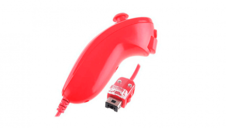 Контроллер Проводной Nintendo Wii RVL-004 Nunchuk Red 1m Б/У - Retromagaz, image 2