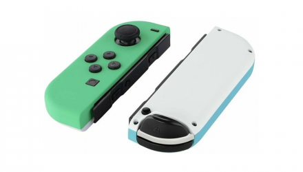 Контролери Бездротовий Nintendo Switch Joy-Con Animal Crossing Limited Edition Blue Green Б/У - Retromagaz, image 4