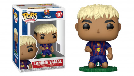Фигурка FUNKO POP! Барселона Ламин Ямаль Lamine Yamal Kneeling 94mm 107 93701 - Retromagaz, image 3