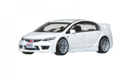 Машинка Premium Hot Wheels '07 Honda Civic Type R II Ronin Run 1:64 JBK53 White - Retromagaz, image 1
