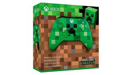 Геймпад Бездротовий Microsoft Xbox One Minecraft Limited Edition Version 2 Green Новий - Retromagaz, image 4